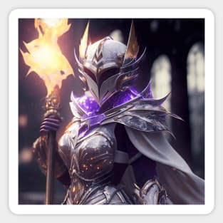 Knight of The Eternal Flame Sticker